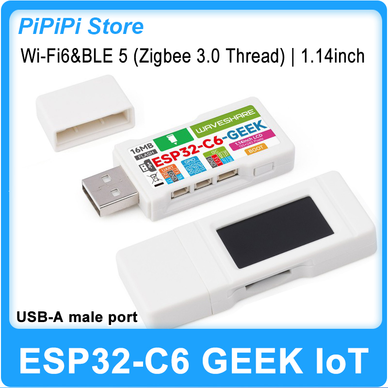 Diy Electronics - ESP32-C6 GEEK 開発ボード 1.14 インチ LCD