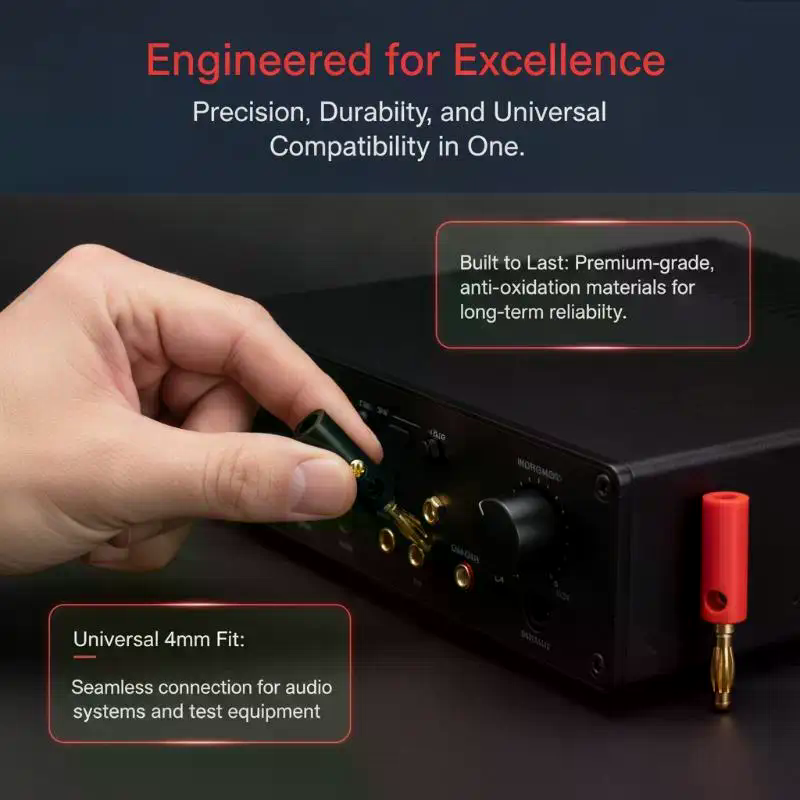Diy Audio Electronics Projects - 10 個 4 ミリメートルバナナプラグソケット端子セット高導電性コネクタオーディオスピーカーワイヤーコネクタ DIY 電子プロジェクト用
