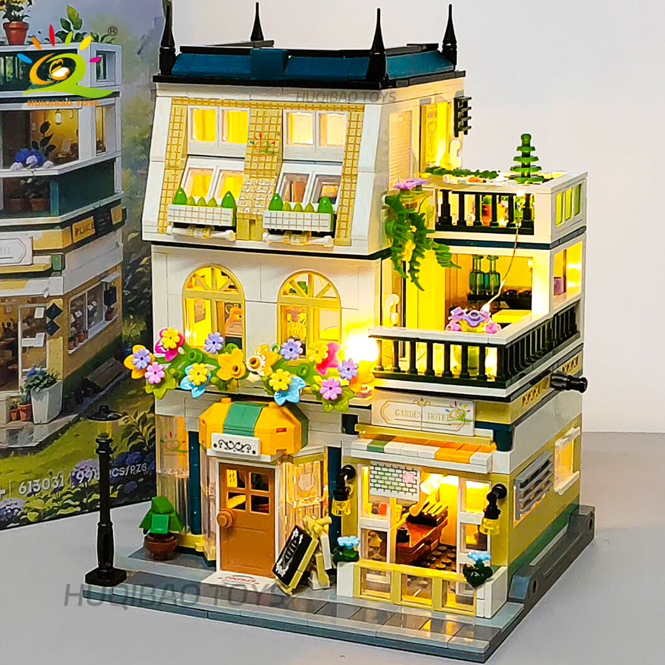 Diy Electronics For Adults - HUIQIBAO 997 個ミニガーデンホテルモデルビルディングブロック市ストリートハウス建設マイクロレンガディスプレイおもちゃ子供大人