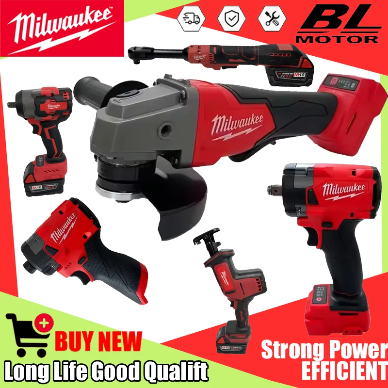 Milwaukee Drill M18 Fuel - ミルウォーキー18Vコードレスツール：インパクトレンチ、ドリル、グラインダー、ブロワー、ラチェットレンチ＆レンジファインダー、M18リチウムバッテリー対応