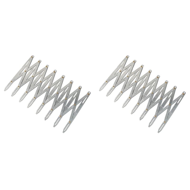 Diy Electronics Guide - 【電子アクセサリー】2X ソーイングゲージ、調整可能な拡張式ソーイングゲージ、ボタンガイド間隔調整装置、ボタンプリーツDIY用