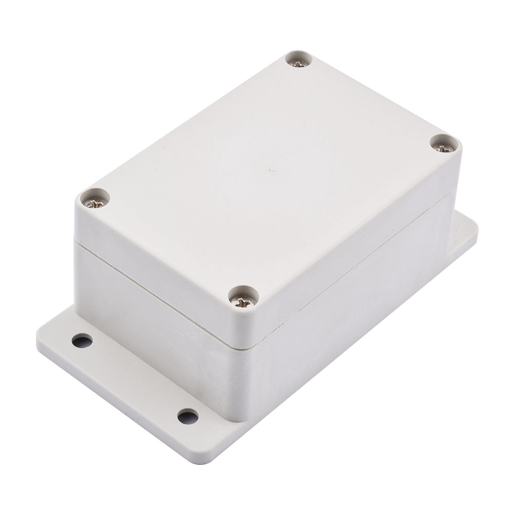 Diy Enclosure For Electronics - 3 個 ABS プラスチックシェル 100x68x50mm 防水電子プロジェクトボックスグレー