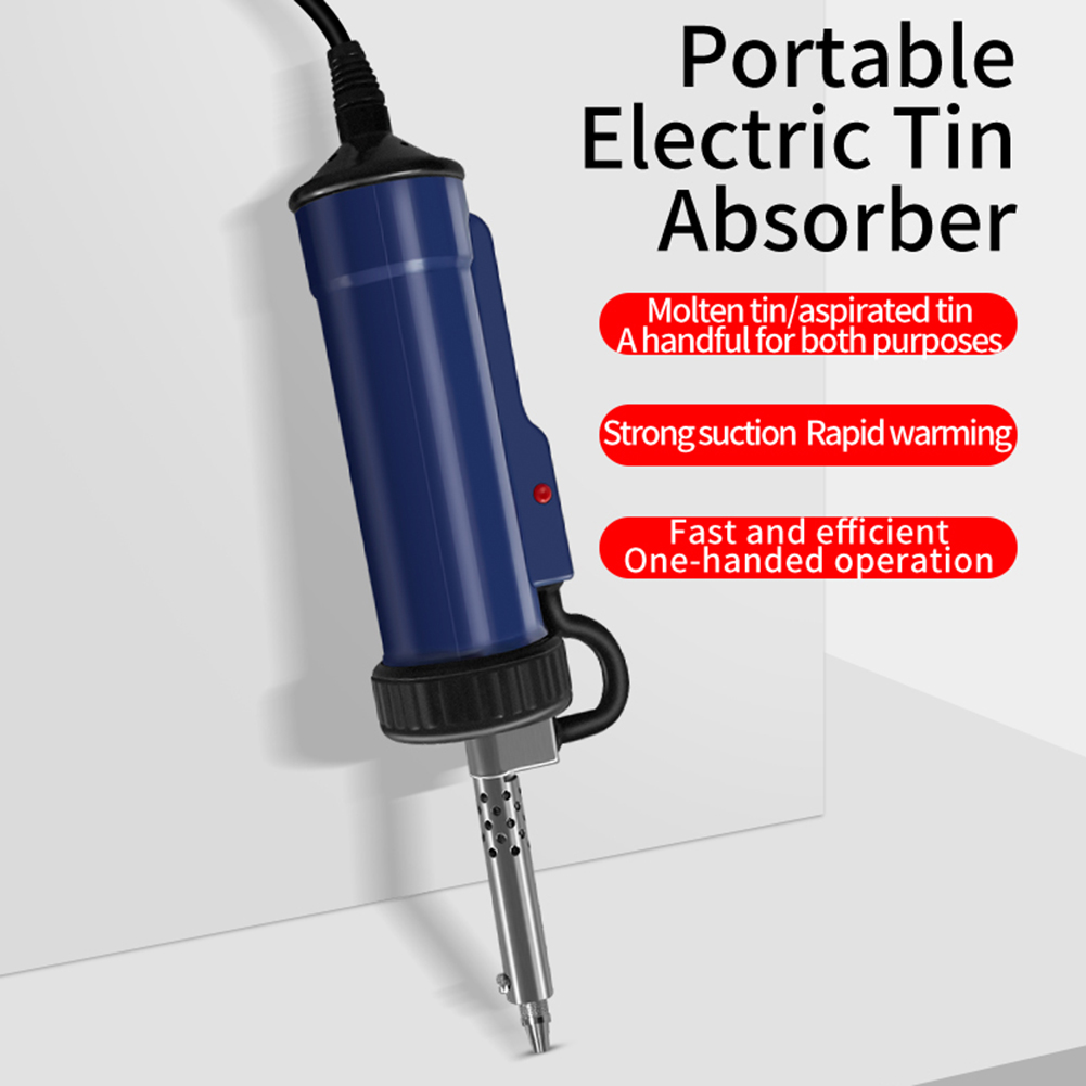 Desoldering Pump Solder - 自動真空はんだ除去ポンプ AC 110V/220V 真空はんだ除去ポンプ 30W ポータブル