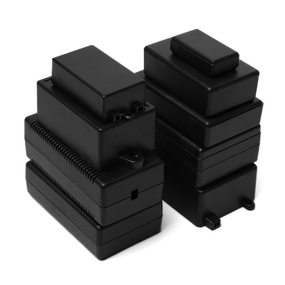 Diy Enclosure For Electronics - プラスチック製収納ケース,1ピース,黒,防水,日曜大工のハウジング,電子収納ボックス,化粧品