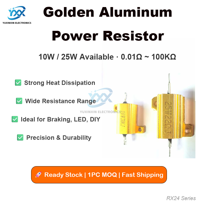 Diy Electronic Load - 1 個 RX24 電源抵抗 10 ワット