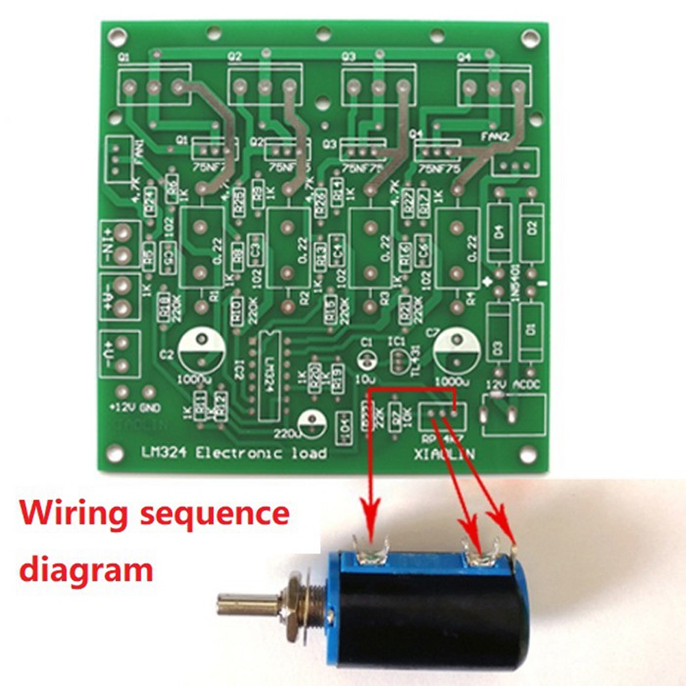 Diy Electronic Load - ABIY-DIY キット 150 ワット 10A バッテリー容量テスター調整可能な定電流電子負荷放電テスト