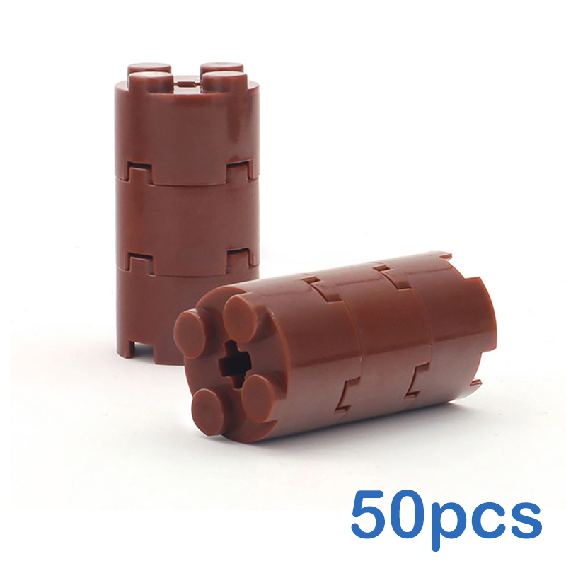 Diy Electronics For Adults - 50 個 DIY ビルディングブロック厚いフィギュアレンガシリンダー 2 ×