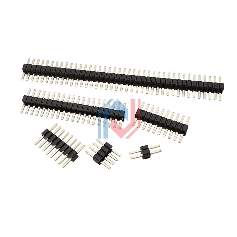 10 ピース/ロット 1.27 ミリメートル単列オスメスプラ - Male Female Header Pin のレビューと価格