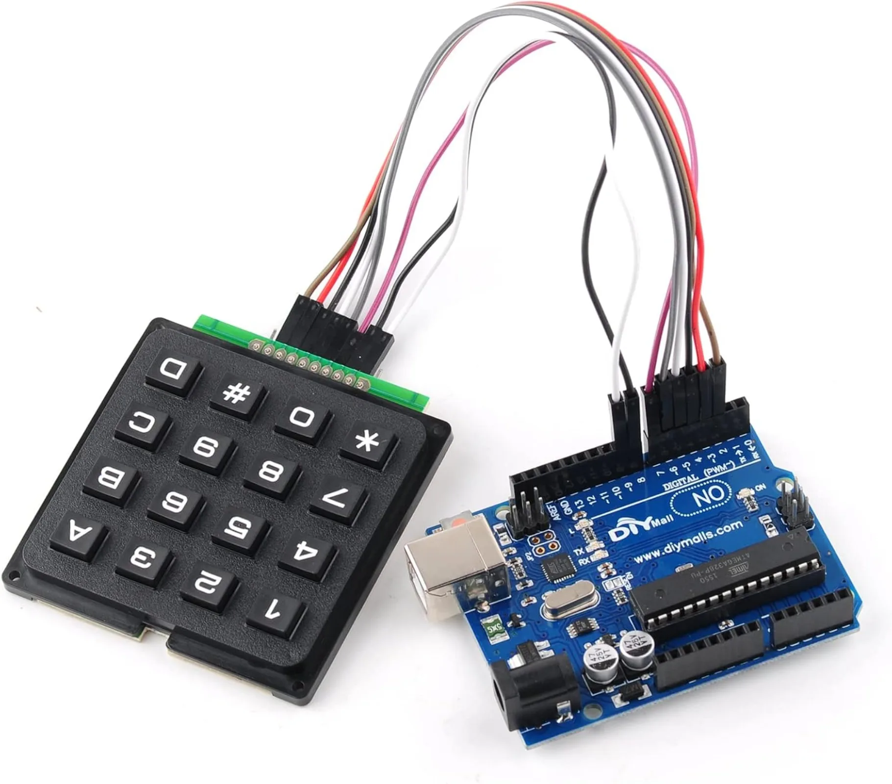 4x4 マトリックス メンブレン キーパッド 16 キー キ - Arduino Diy Electronics のレビューと価格