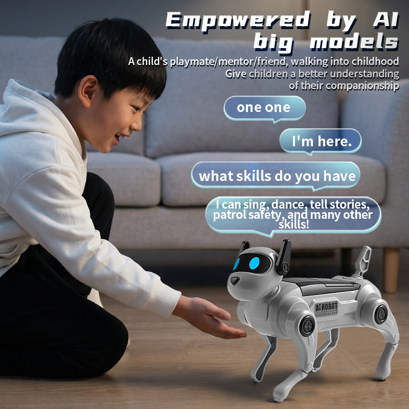 子供向け電子玩具 AIロボット スマートドッグ しゃべる音声 - Diy Electronics のレビューと価格