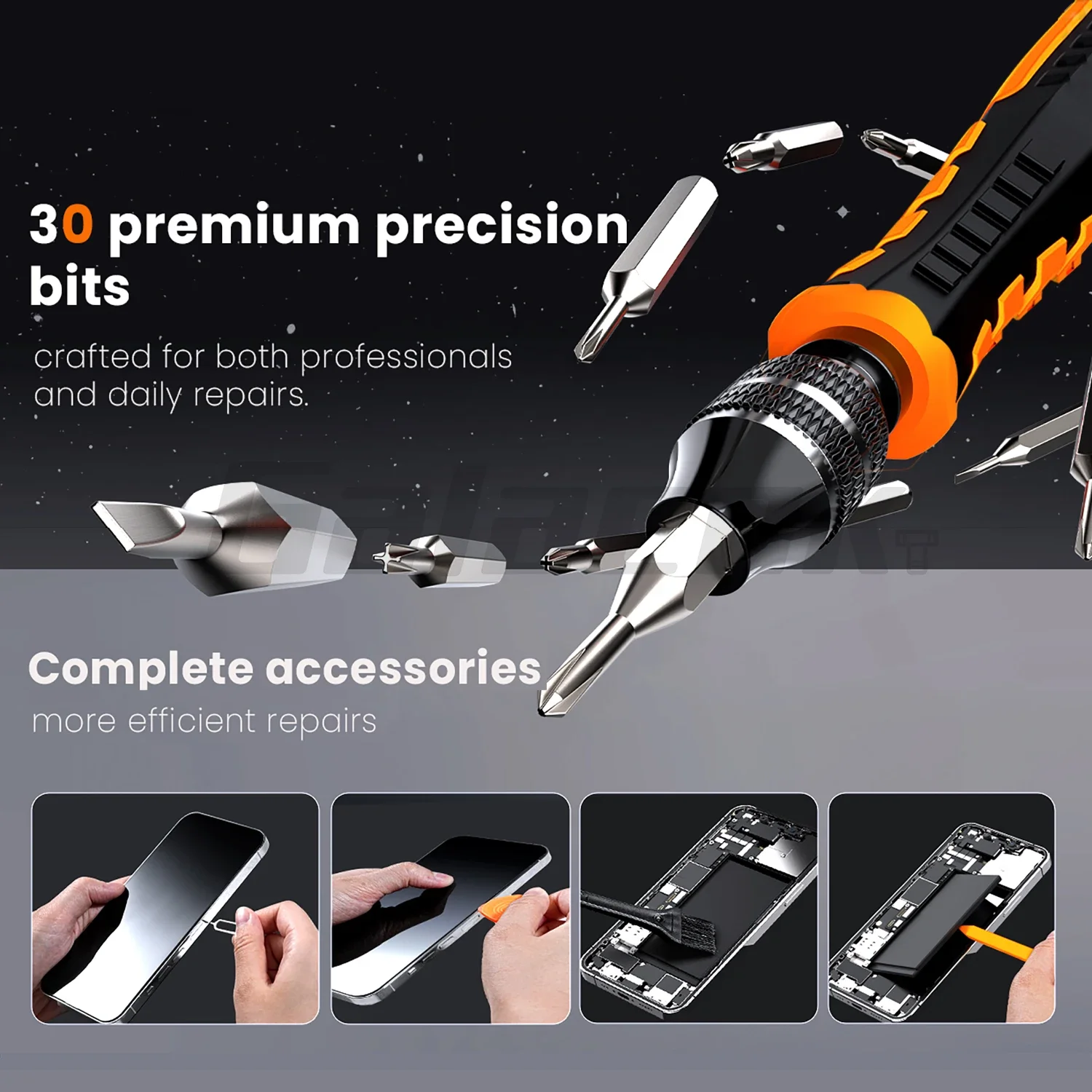 40 in 1電子修理用ドライバーセット、多機能DIYハンド - Diy Electronics Components Kit のレビューと価格