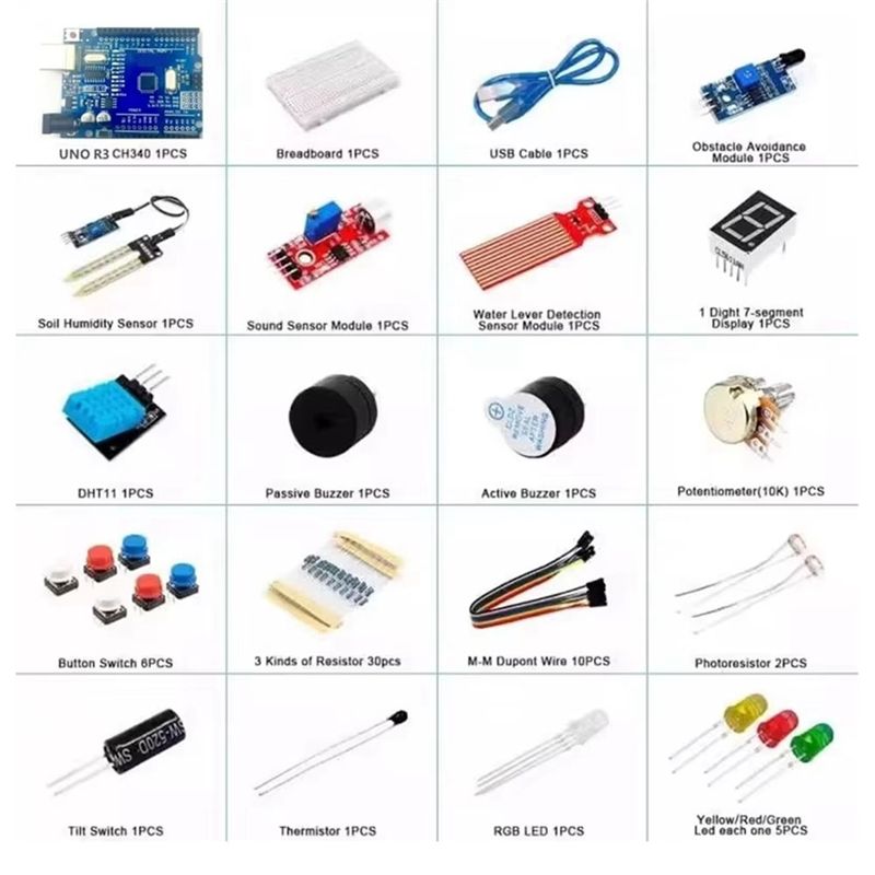 【今すぐ購入】DIY プロジェクト スターター キット 40 - Diy Electronics Shop のレビューと価格