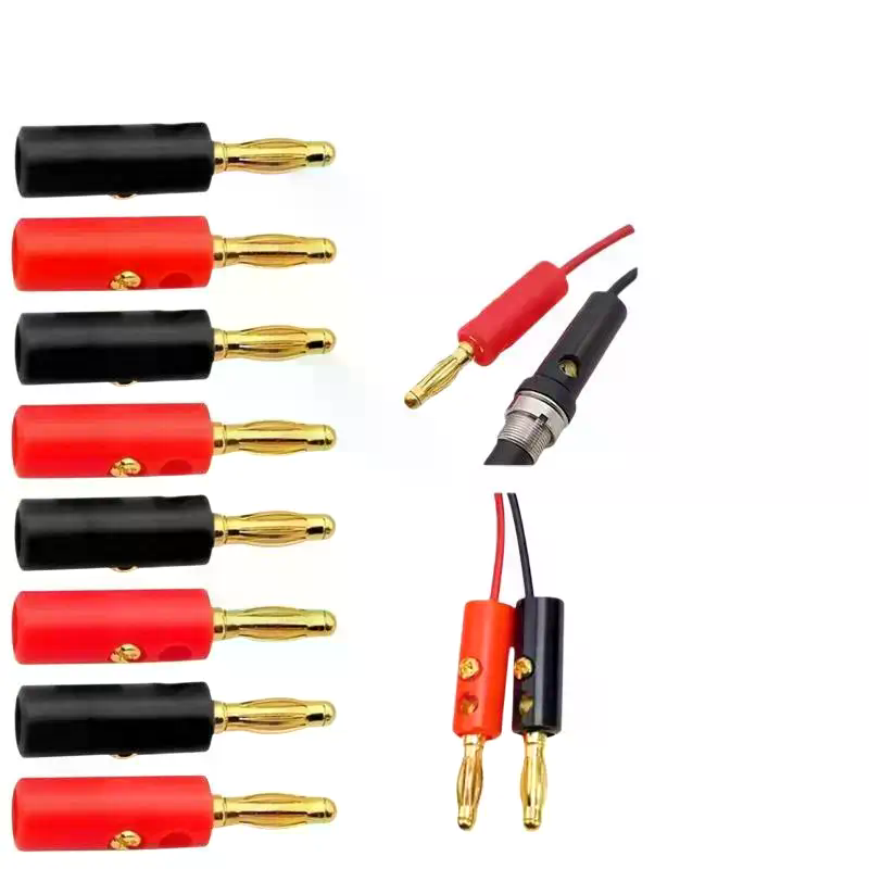 10 個 4 ミリメートルバナナプラグソケット端子セット高導 - Diy Audio Electronics Projects のレビューと価格