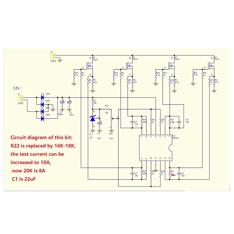 AC88-2X DIY キット 150 ワット 10A バッ - Diy Electronic Load のレビューと価格