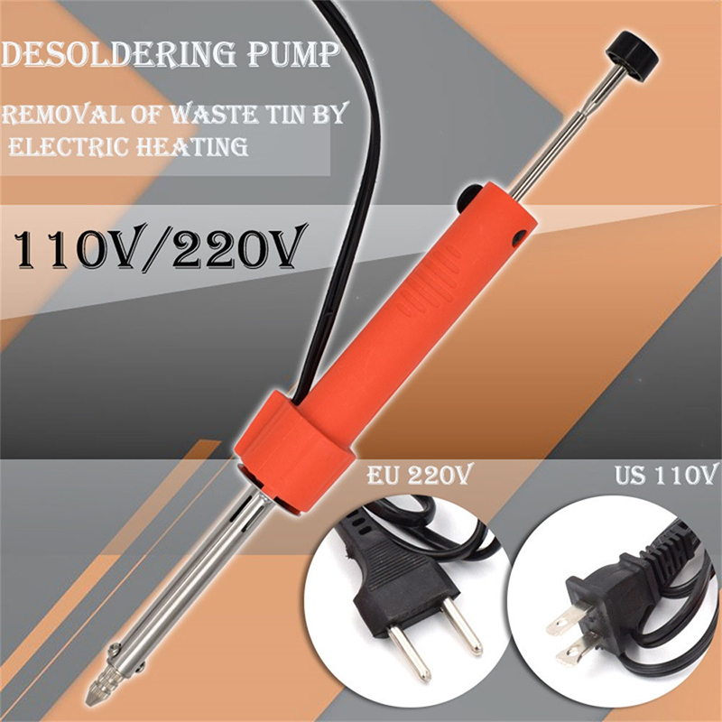 1個入り電熱真空はんだ吸い取り器 110-220V EU U - Desoldering Pump Solder のレビューと価格