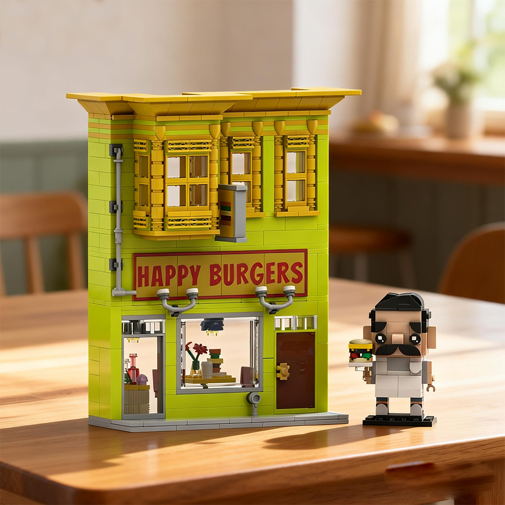 Gobricks MOC ボブズバーガーズ ビルディングブロ - Diy Electronics Shop のレビューと価格