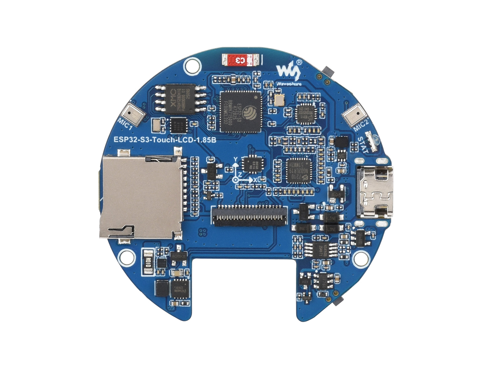 ESP32-S3 1.85インチLCD静電容量式タッチディス - Diy Electronics のレビューと価格