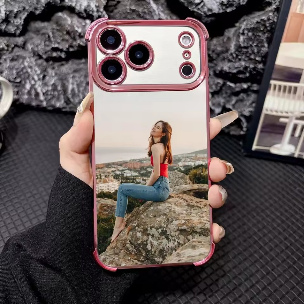 電気メッキ加工のカスタムDIY写真入りスマホケース iPho - Diy Electronics Case のレビューと価格