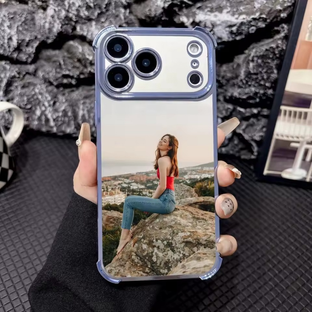 電気メッキ加工のカスタムDIY写真入りスマホケース iPho - Diy Electronics Case のレビューと価格