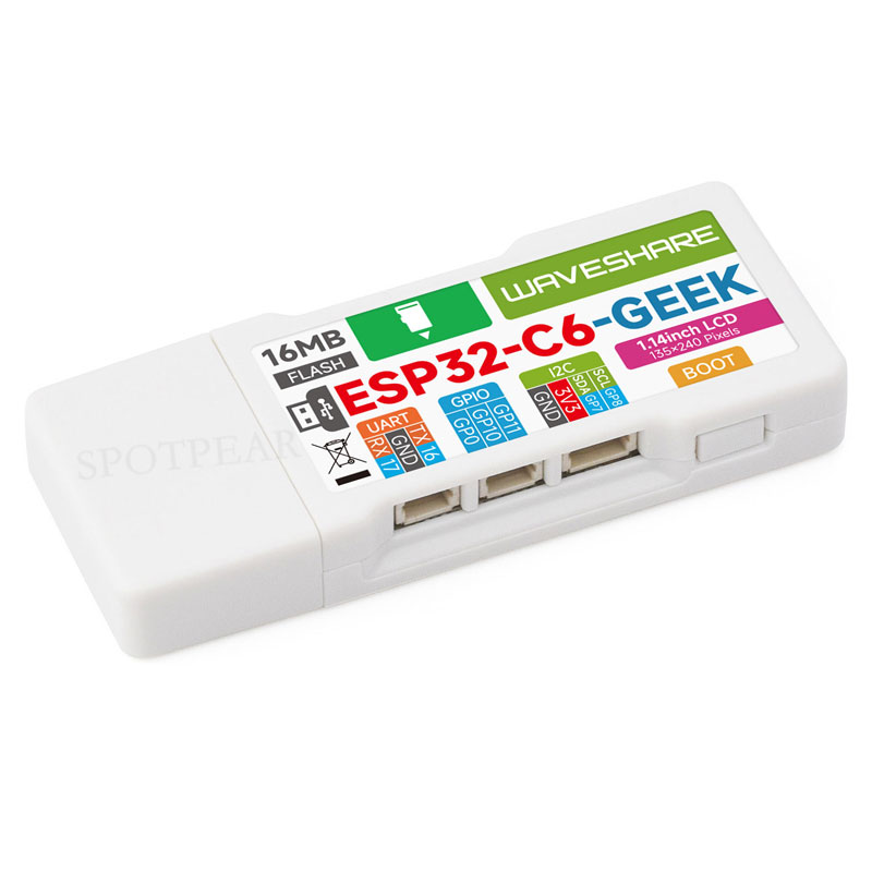ESP32-C6 GEEK 開発ボード 1.14 インチ L - Diy Electronics のレビューと価格