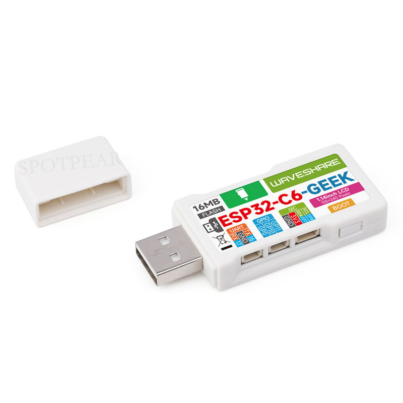 ESP32-C6 GEEK 開発ボード 1.14 インチ L - Diy Electronics のレビューと価格