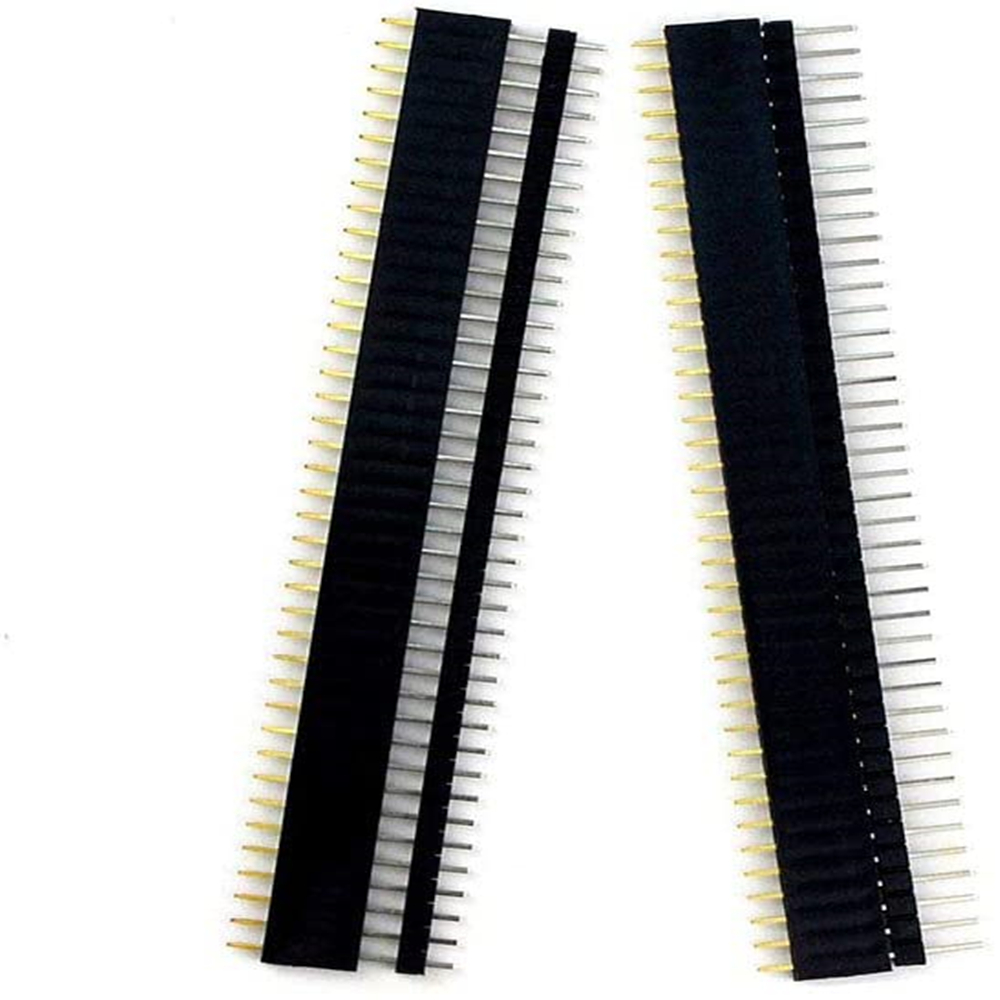20 個 10 ペア 40 ピン 1x40 単列オスとメス  - Male Female Header Pin のレビューと価格