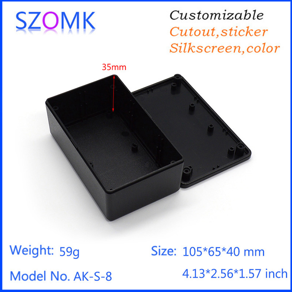 熱い販売黒機器 diy シェルエンクロージャ (1 個) 1 - Diy Electronics To Sell のレビューと価格