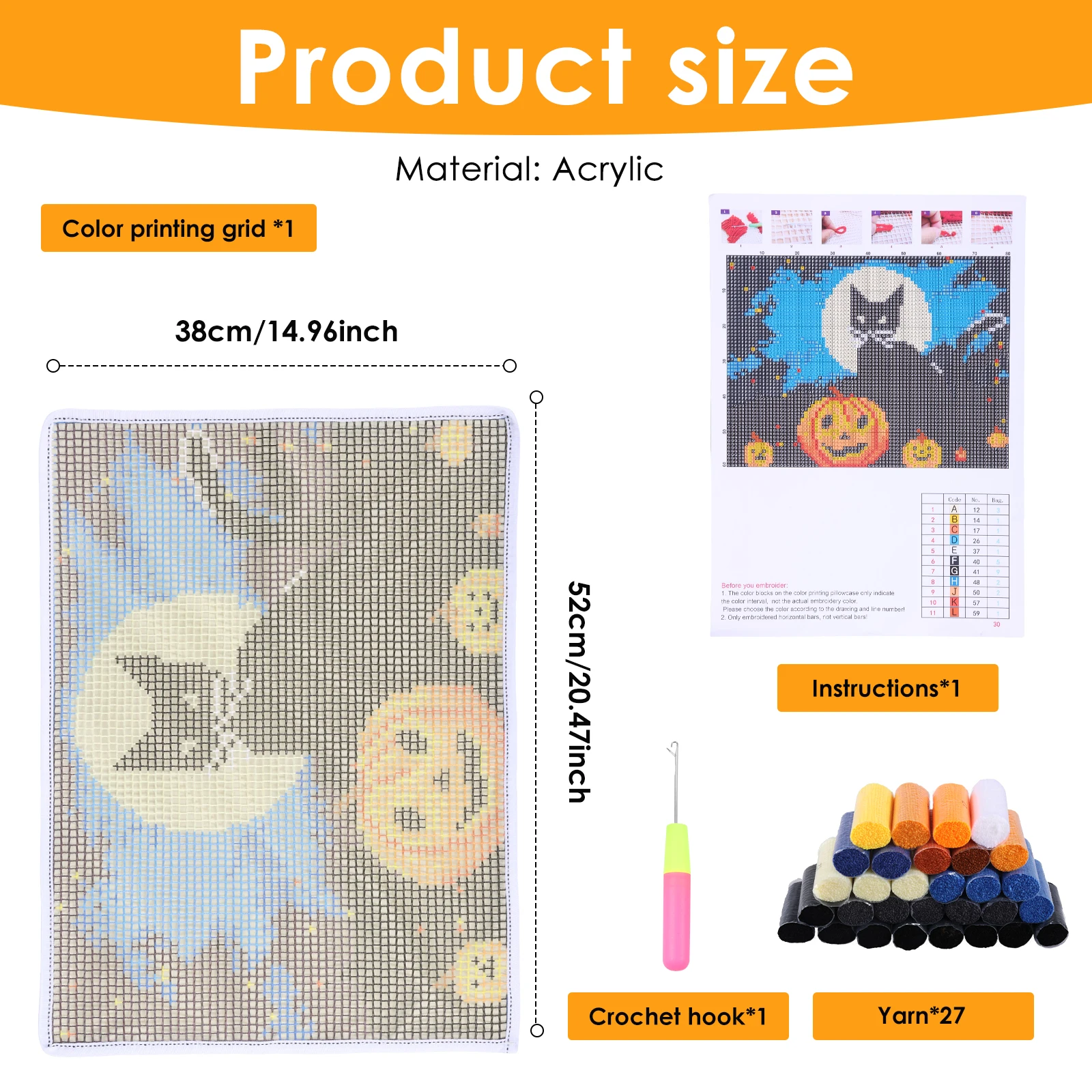ラッチフックキット DIY 動物柄 パンチニードル刺繍セット - Diy Electronics For Adults のレビューと価格