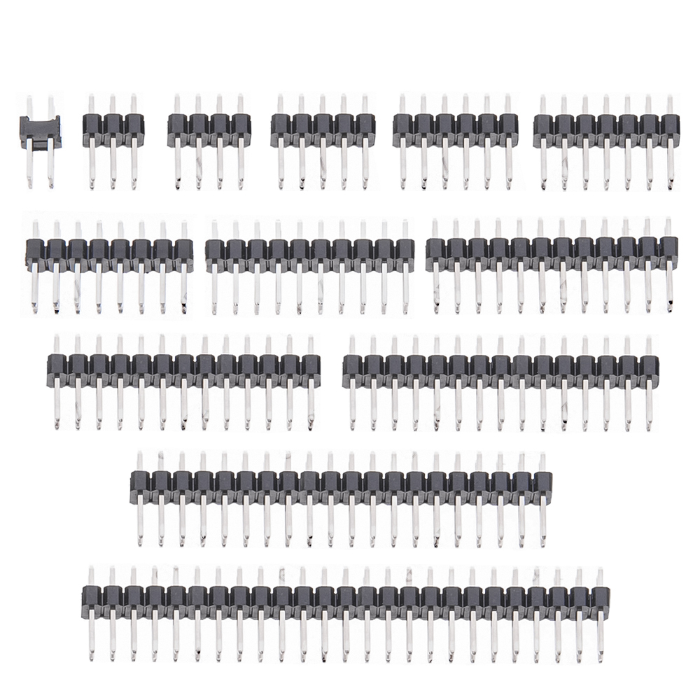 10 個 2.54 ミリメートル 2 * 2/3/4/6/8 - Male Female Header Pin のレビューと価格