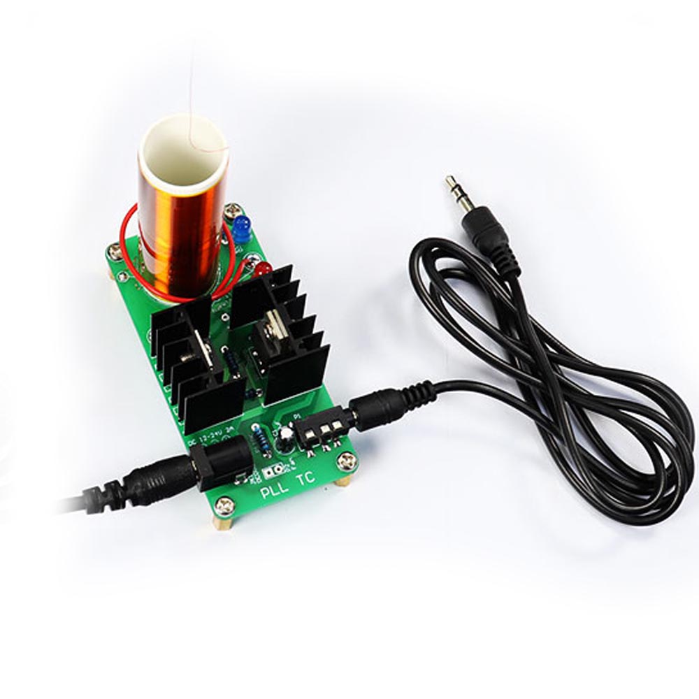 DIY電子テスラコイルキット 18V 2A 3.5mmオーデ - Diy Electronics Projects のレビューと価格