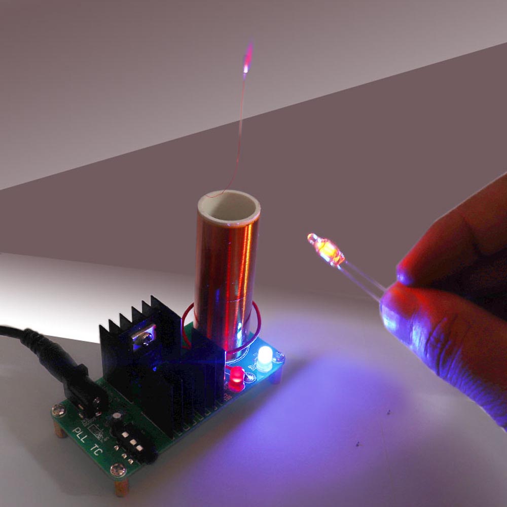 DIY電子テスラコイルキット 18V 2A 3.5mmオーデ - Diy Electronics Projects のレビューと価格