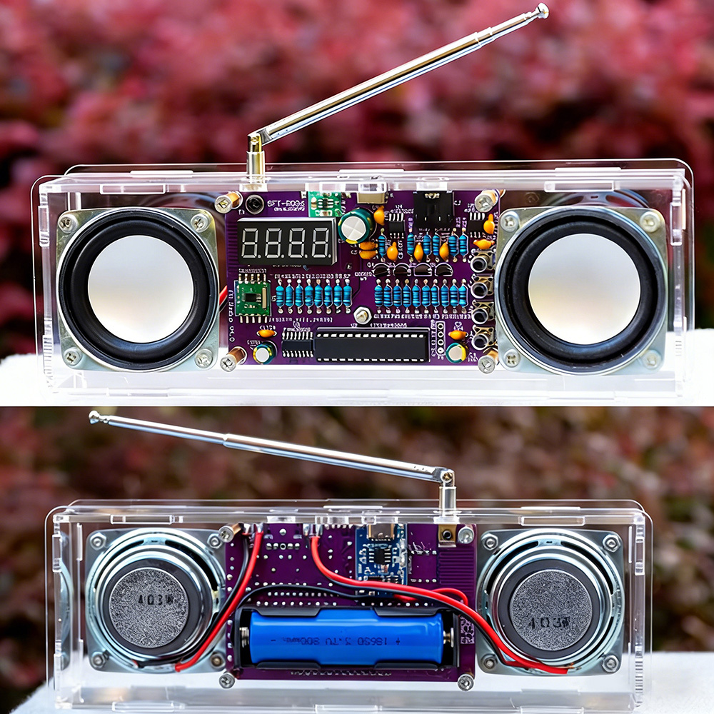 87.5-108MHz デュアルチャンネル FM ラジオ電子 - Diy Audio Electronics Projects のレビューと価格