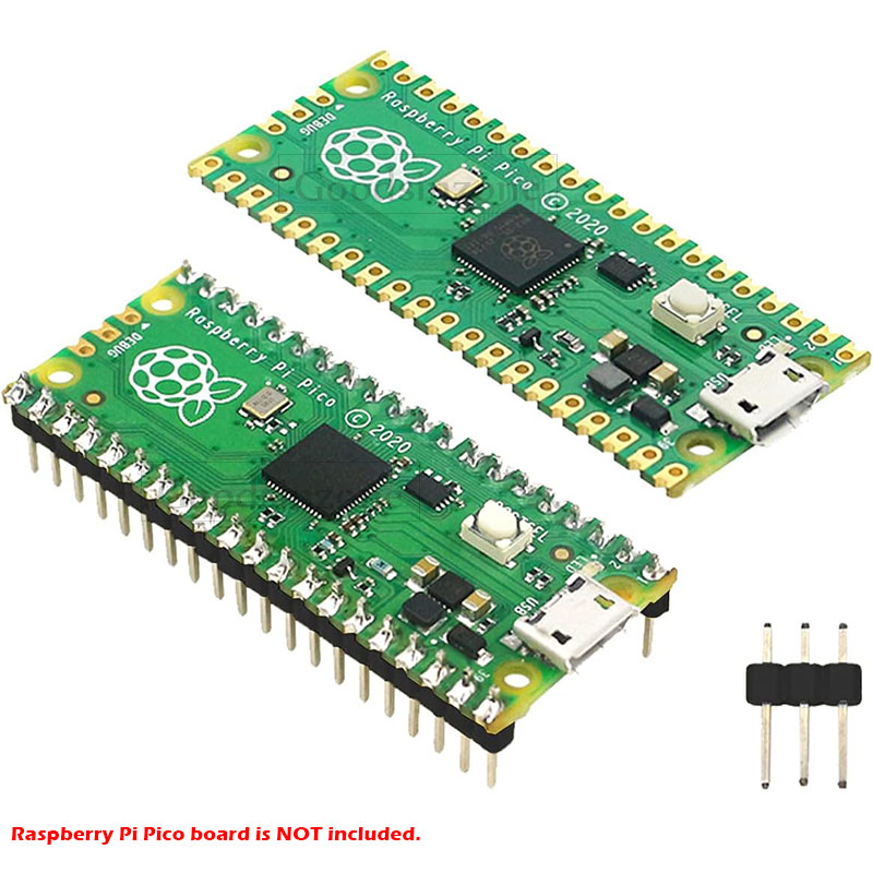 Raspberry Pi Pico 用ピンヘッダー 15 個 - Male Female Header Pin のレビューと価格
