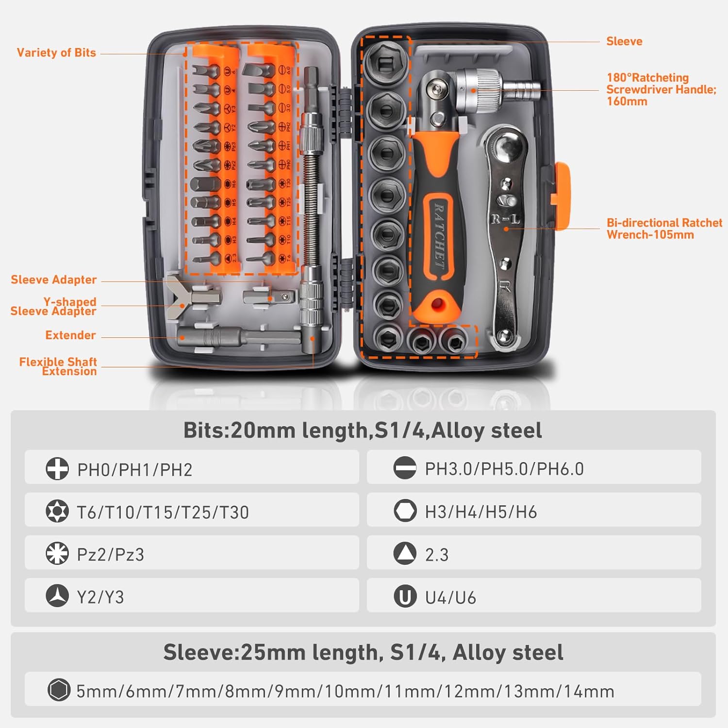 Singalon 38-in-1 多機能ラチェットドライバー - Diy Electronics Components Kit のレビューと価格