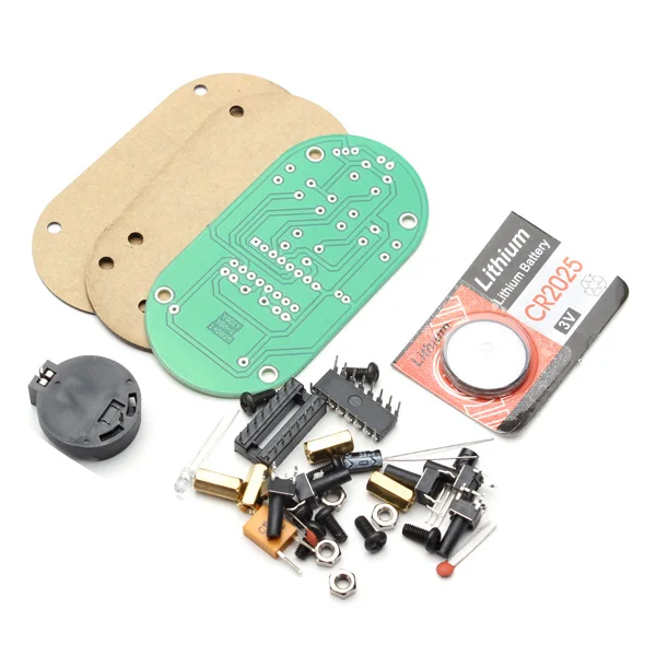 大型スクリーンリモコン時計電子DIYキット、アルミカバーとア - Diy Electronics To Sell のレビューと価格