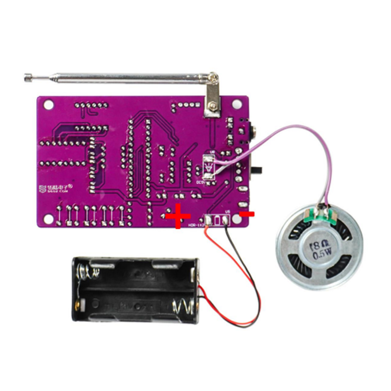 DIY FM ラジオ電子キット 87-108MHz 調整可能 - Diy Electronics Projects のレビューと価格