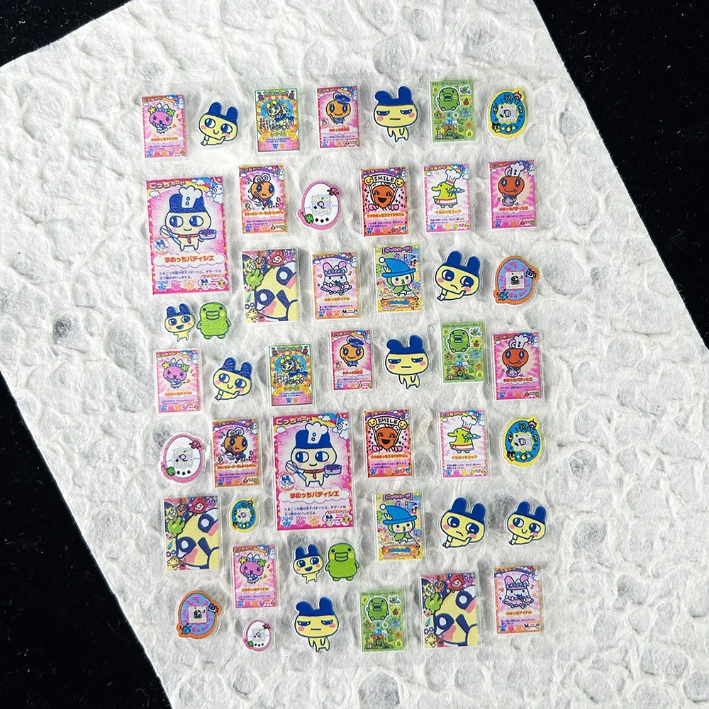 かわいいゲーム進化電子ペットステッカーネイルアートかわいい動 - Diy Electronics のレビューと価格