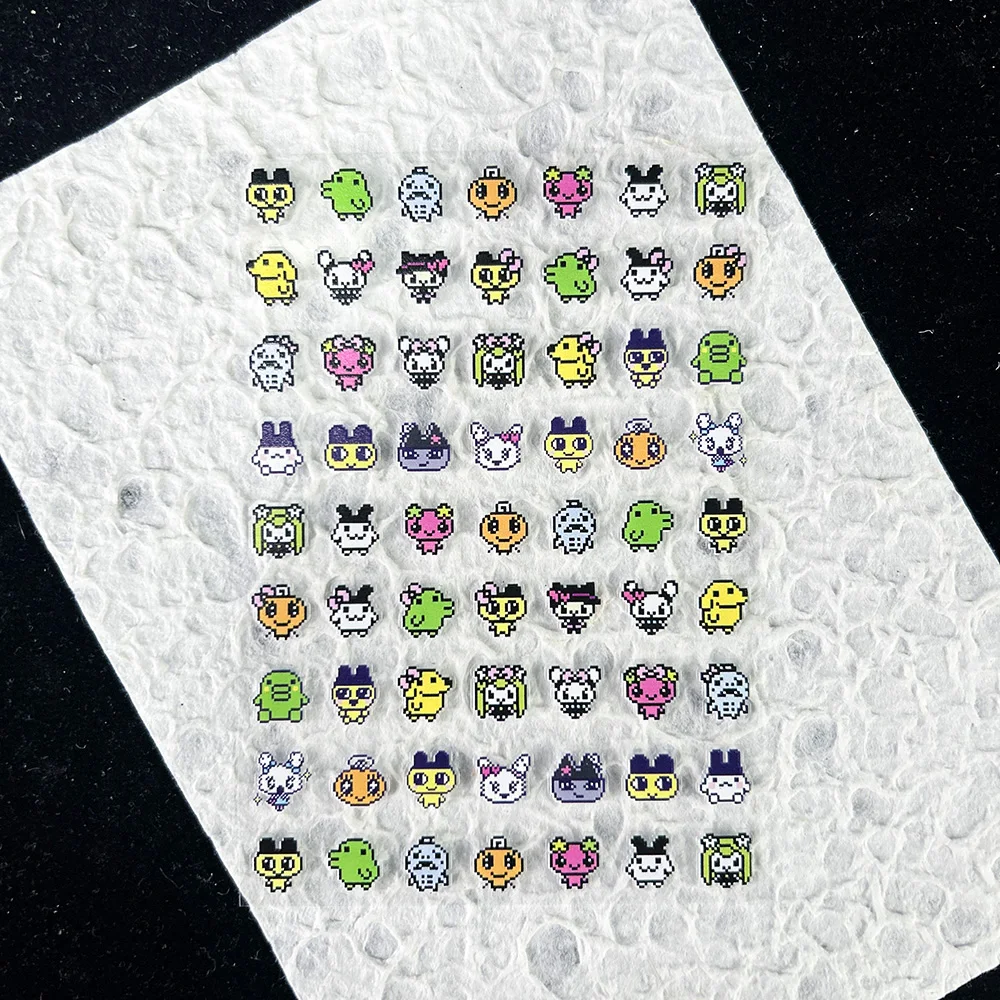 かわいいゲーム進化電子ペットステッカーネイルアートかわいい動 - Diy Electronics のレビューと価格