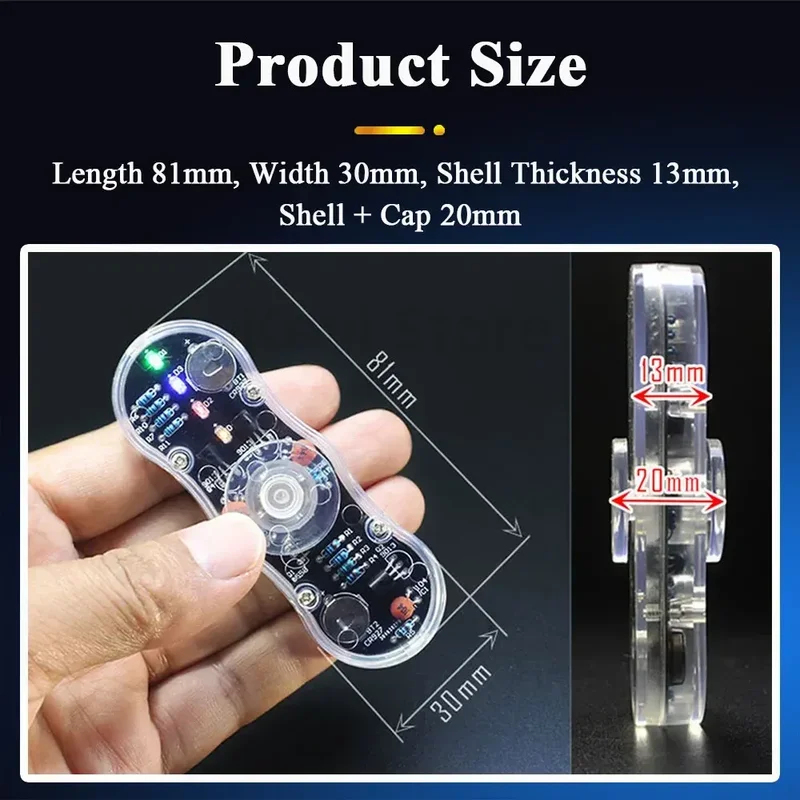 STEM DIY はんだ付けトレーニングキット LED 指先 - Diy Electronics Guide のレビューと価格