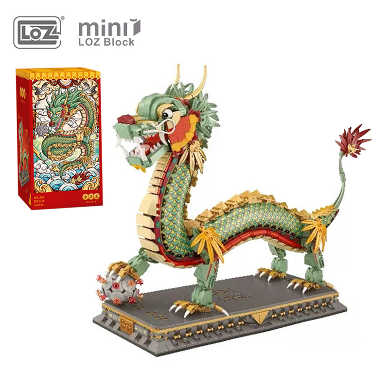 LOZ 1416ピース 中国龍モデル 組み立てブロック クリ - Diy Electronics For Adults のレビューと価格