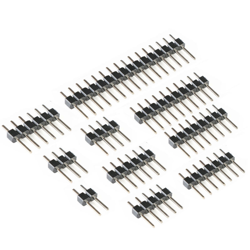 2.54mm シングル列オス PCB ボードピンヘッダーコネ - Male Female Header Pin のレビューと価格