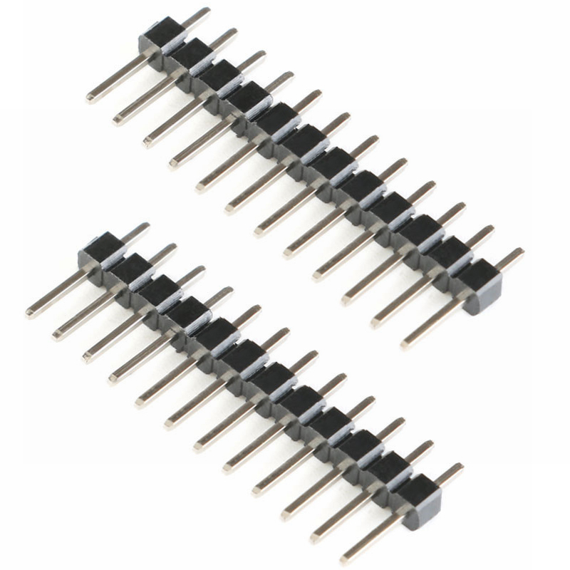 2.54mm シングル列オス PCB ボードピンヘッダーコネ - Male Female Header Pin のレビューと価格