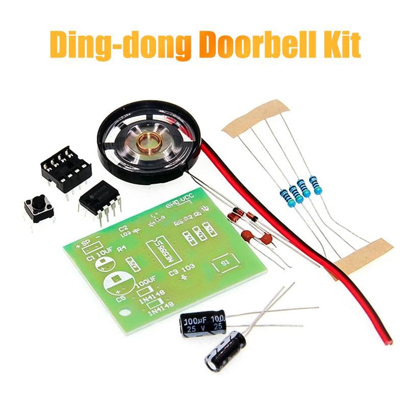 プロ仕様のNE555ドアベルDIYキット - デュアルトーン - Diy Electronics Components Kit のレビューと価格