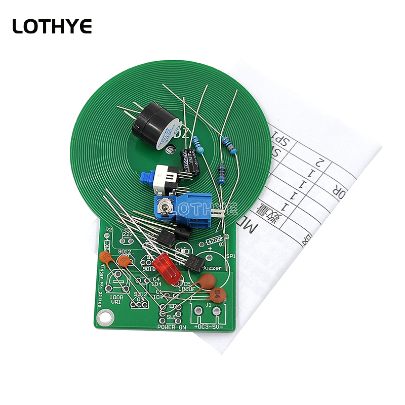 電圧変換キット,金属探知機,3〜5V,60mm非接触センサー - Diy Electronics Board のレビューと価格