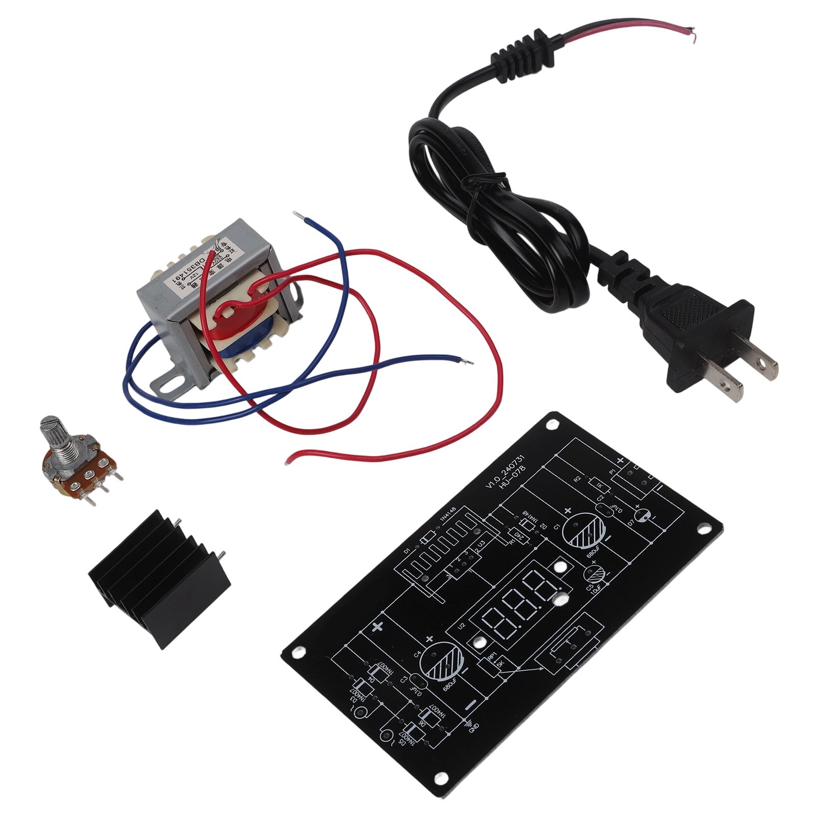 LM317 電圧レギュレータ電源ボードキット DIY 調整可 - Diy Electronics のレビューと価格