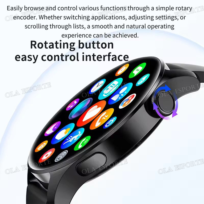男女兼用新型スマートウォッチ BT通話 メッセージ通知 健康 - Diy Electronics For Adults のレビューと価格