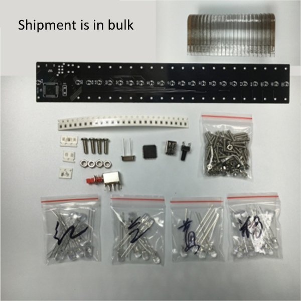 ソーラーライトキット,LED音楽照明キューブ,21セグメント - Diy Electronics Market のレビューと価格