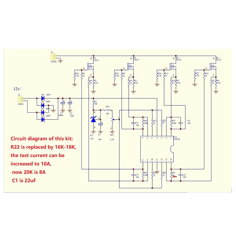 ABIY-DIY キット 150 ワット 10A バッテリー - Diy Electronic Load のレビューと価格