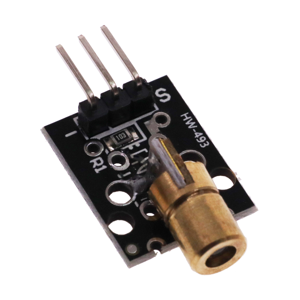 レーザーセンサーモジュール,KY-008 650nm,3ピン - Diy Lightsaber Electronics のレビューと価格