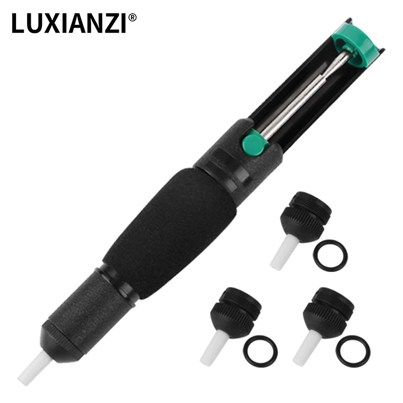Luxianzi-ダブルリングはんだ除去ポンプ,強力なプラス - Desoldering Pump Solder のレビューと価格